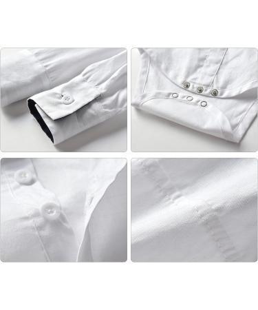 Volunboy Baby Boys Gentleman Suit 4 PCS Set | Formal Waistcoat Outfit with Wedding Shirts, Vest, and Bow Tie | 9-12 Months | Navy White - Buy Online on GoSupps.com