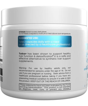 Peak Revival-X TUDCA+ 1000mg Bile Salt Supplement - Liver Support & Detox - Digestive Health - Inflammation & Skin Health - 60 Vegan Capsules - Third-Party Tested - Made in The USA - Buy Online on GoSupps.com