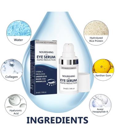 Rapid Reduction Eye Serum  Advanced Formula Anti Aging Serum Visibly Reduces Under-Eye Bags - Buy Online on GoSupps.com