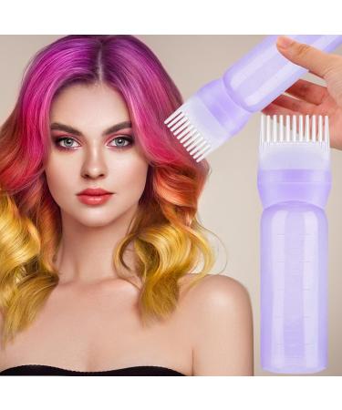 Tinsellns Hair Oil Applicator Bottle Hair Dye Brush Bottle Oil Applicator Bottle for Hair Oil Bottle for Hair Root Comb Applicator Bottle Hair Oil Bottle for Home Use/Barber Shop - Buy Online on GoSupps.com