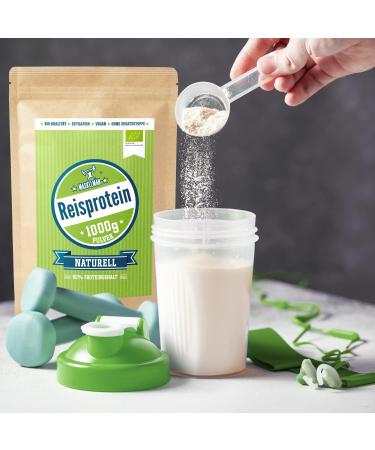 Reisprotein Vegan von Maskelm n 3 kg Bio Reisprotein 88% Protein Ideal f r Veganer Hochwertige 3-Pack Proteinquelle - Buy Online on GoSupps.com
