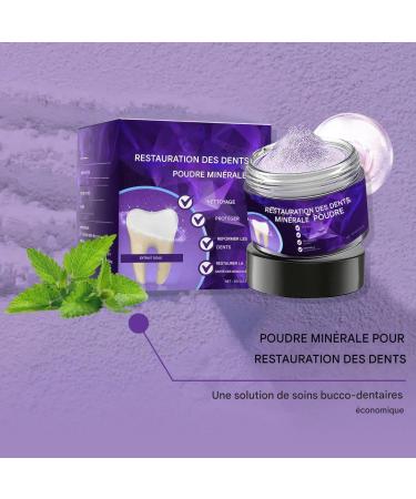  Dmuzsoih Tooth Powder Oral Hygiene - 50g Instant Repairing Tooth Powder for Daily Hygiene Bathroom Morning Routine Travel Men and Women - Buy Online on GoSupps.com