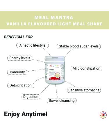 Meal Mantra Vanilla Vegan Isolate Protein Workout Powder Drink for Gym & Training. Build Muscle & Get Toned | Spiritually Aligned Supplements. Shakra Health - Buy Online on GoSupps.com