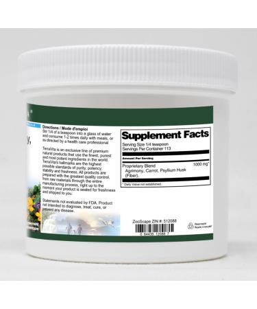 Carrot Agrimony and Psyllium Formula Powder (4 oz ZIN: 512088) - 3 Pack - Buy Online on GoSupps.com
