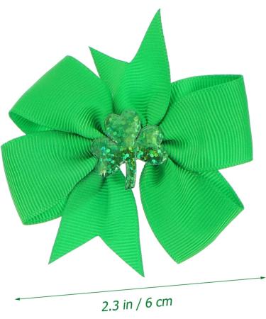 Beavorty 3 Pairs Hair Clip Green Shamrock Clip Shamrock Hair Styling Clip Saint Patricks Day Hairpin Shamrock Hair Clips Hair Pin Stainless Steel and Fabric Child Issue Card Hemming - Buy Online on GoSupps.com