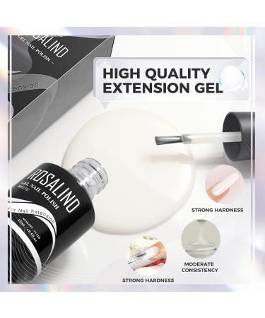 ROSALING Gelin 15ml - Strong Builder Gel for Nail Extensions & Repair | UV/LED White Nail Polish for Strengthening & Art - Buy Online on GoSupps.com