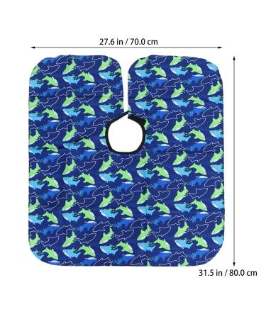 Lurrose Kids Hair Cutting Cape - Cute Fish Design for Home & Salon Use | International Shipping Available - Buy Online on GoSupps.com