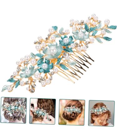 Beaupretty Accessories hair plug hair barrettes for women tiaras for girls hair combs for women accessories gajra flower hair clips for bun clips for hair bride flower headdress Wedding - Buy Online on GoSupps.com