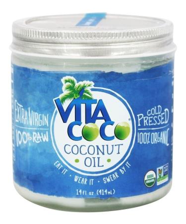 Vita Coco - Organic Cold Pressed Extra Virgin Coconut Oil - 14 oz. 14 Fl Oz (Pack of 1) - Buy Online on GoSupps.com