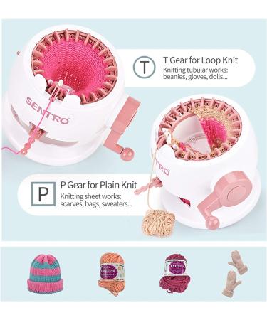 DIY Dual Mode Knitting Machine for Adults & Kids - Quick Knitting Looms for Scarves, Hats, Gloves & Bags - Buy Online on GoSupps.com