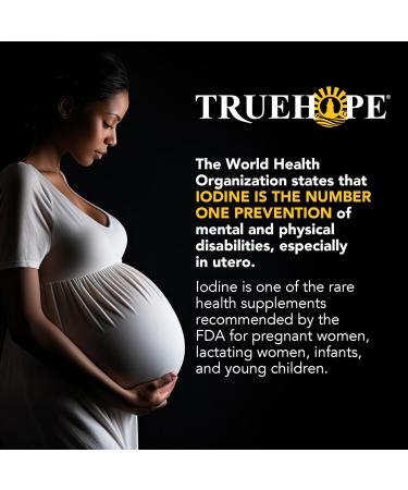 Truehope Pure Nascent Iodine Liquid Supplement - Potent Tincture Fast-Absorbing No Fillers Binders or Additives Pure Nascent Iodine Advanced 2% Drops 1 Fl Oz 30 ml - Buy Online on GoSupps.com