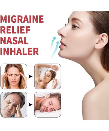 Migcare Nasal Inhaler for Migraine Relief - 30ml Natural Headache & Tension Relief (3pcs) | Fast International Shipping - Buy Online on GoSupps.com