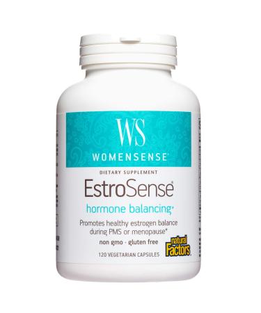 Natural Factors WomenSense EstroSense Hormone Balancing 120 Vegetarian Capsules