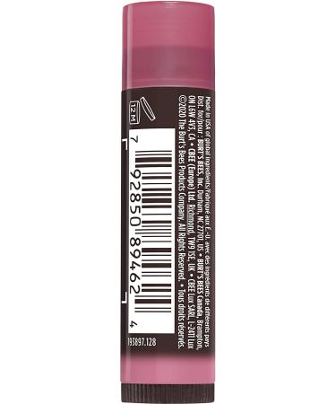 Burt's Bees Tinted Lip Balm Hibiscus - 0.15 oz | Natural Moisturizing Color - Buy Online on GoSupps.com