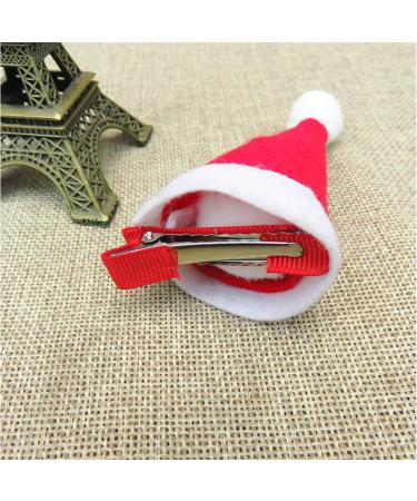 Lurrose Christmas Hat & Hair Clip - Festive Barrette Ornaments for Women | Perfect Christmas Party Accessories - Buy Online on GoSupps.com