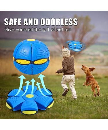 LILOVE 2024 New Strangeness Flying Saucer Ball for Dogs Toy Dog Pet Toy Flying Saucer Ball UFO Doggo Ball Large Small Dog Balls Toy Phlat Ball Dog Frisbee Scooby Doo Dog Ball(Green) - Buy Online on GoSupps.com