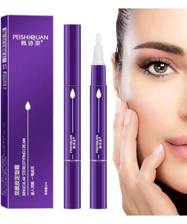  Stronrive Double Eyelid Shaping Cream - Invisible Waterproof Double Eyelid Shaping - 5 ml - Long-Lasting Eye Makeup for Hooded Eyes Liquicoiffant - Buy Online on GoSupps.com