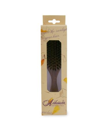 Shop 5290 Oval Veined Wood Hairbrush | Premium Quality & Eco-Friendly - Buy Online on GoSupps.com