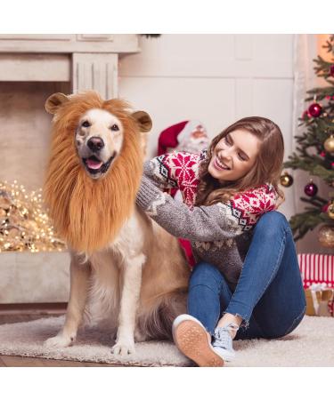 Shop Lion Mane Dog Costume - Perfect for Medium to Large Dogs & Cats | International Shipping Available - Buy Online on GoSupps.com