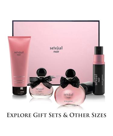Michel Germain Sexual Noir Eau de Parfum Fragrance Spray Top Notes of Strawberries Mandarin and Lime Long-Lasting Warm Floral & Sensual Gift for Her 2.5 Fl Oz (Pack of 1) - Buy Online on GoSupps.com