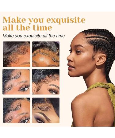 Wax Stick Hair Wax Stick Non-Greasy Styling Pomade Smooth Wax Stick for Wigs Suitable for Men and Women 75g Brown - Buy Online on GoSupps.com