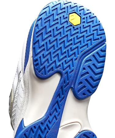 FitVille Wide Pickleball Shoes for Men - All Court Tennis Shoes with Arch Support - 10.5 Wide White - Buy Online on GoSupps.com