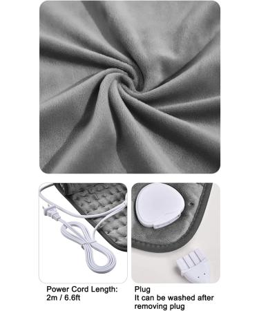 Electric Heating Pillows for Pain Relief | Fast-Heating 10 Settings | Perfect for Back Neck & Shoulders (EU Plug 220-240V) - Buy Online on GoSupps.com