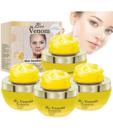 blmcoos Set of 4 bee venom skin treatment creams all-in-one skin cream bee venom anti-wrinkle cream firming face and body cream