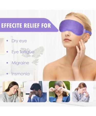 FDMGEL Microwave Heat Eye Mask - Aromatherapy Moist Heat/Cold Therapy Pillow for Dry Eyes, Migraine & Fatigue Relief - Buy Online on GoSupps.com