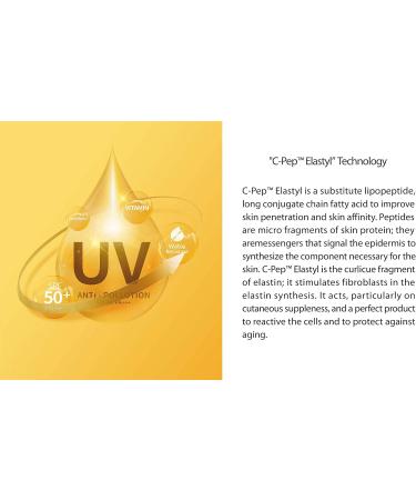 Urbanlab Berlin shidto shidto Antiageantiaging Urban Matte facial sunscreenLotion SPF 50 with CPepT Elastyl Technology Protects and improves skin texture and elasticity 60 ml - Buy Online on GoSupps.com