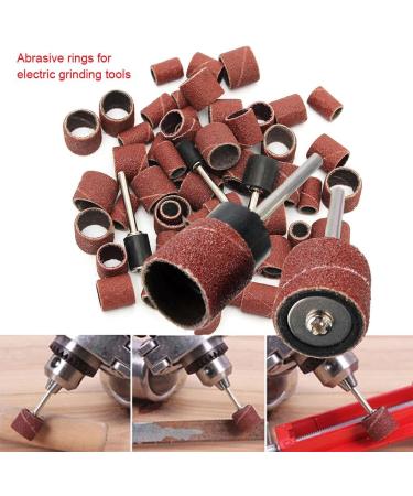 dijiusidy Electric File Sanding Band Nail Art Drilling Grinding Manicure Polishing Circle Sandpaper Accessory for Home Work 252 Pieces/Set - Buy Online on GoSupps.com