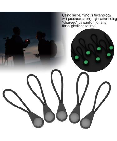 Alomejor 20pcs Glow in The Dark Zipper Pullers - Practical Anti-Lost Accessories for Outdoor Camping & Mountaineering - Buy Online on GoSupps.com