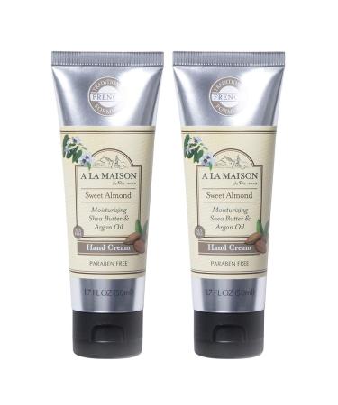 A LA MAISON Sweet Almond Lotion for Dry Skin - Natural Hand and Body Lotion (2 Pack 1.7 oz Bottle) - Buy Online on GoSupps.com