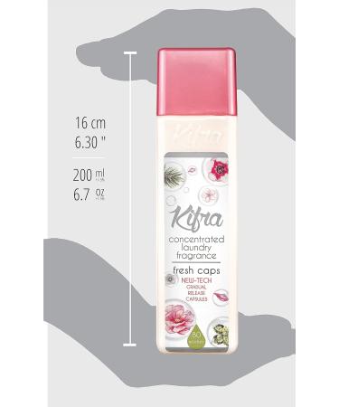 KIFRA FRESH CAPS 200ml Concentrated Laundry Fragrance - 80 Washes - Buy Online on GoSupps.com