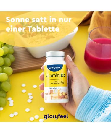 Vitamin D3 2000 I.E. - 400 Tablets | High Dose Sun Vitamin for Immune System & Bones | 100% Pure Cholecalciferol - Laboratory Tested & Additive-Free in Germany - Buy Online on GoSupps.com