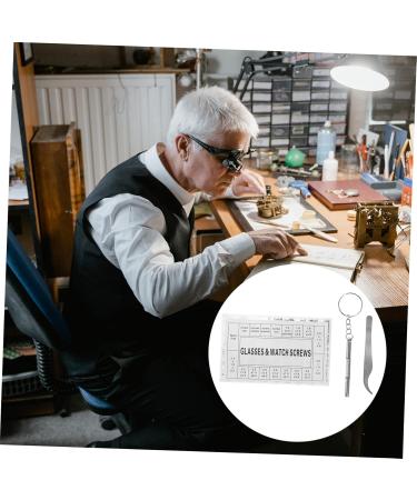 Baluue Small Screwdriver Set for Glasses & Watches - Professional Repair Tool Kit - 11x6.7cm Glasses Fastening & Repair Kit - Buy Online on GoSupps.com