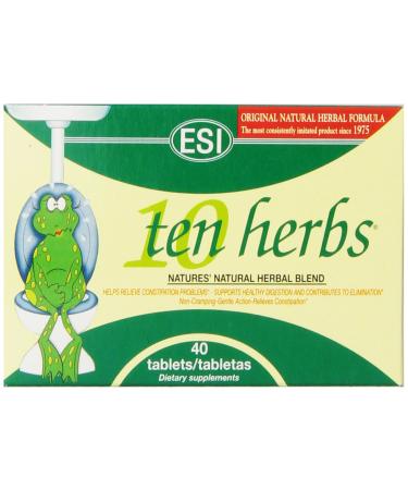 ESI Ten Herbs Original Formula 40 Tablets