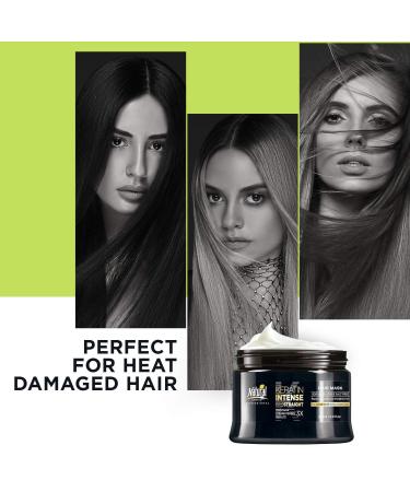 Keratin Repair Hair Mask - Anti-Frizz Moisturizing Treatment for Dry & Damaged Hair - Buy Online on GoSupps.com