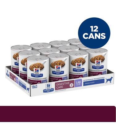 Hill's Prescription Diet i/d Low Fat Wet Dog Food 13oz (12 Pack) - Veterinary Digestive Care - Buy Online on GoSupps.com