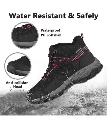 GRITION Women's Waterproof Hiking Boots - Black, Size 6 - Buy Online on GoSupps.com