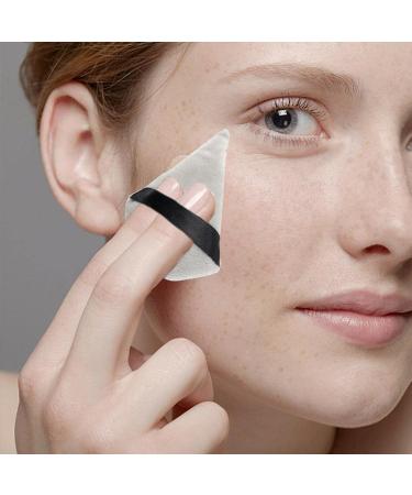 Powder Puff Triangle | Super Soft Face Body Loose Setting Powder Puff Set of 6 - Multipurpose Powder Puff with Strap Makeup Tool Frifer Grey - Buy Online on GoSupps.com