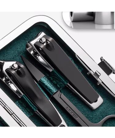 Nail Clippers Set Nail Clipper Nail Clipper Set Ear Scoop Nail Clippers Household Finger Clippers Nail Trimming Tools Nail Clippers Portable Set(Black) - Buy Online on GoSupps.com