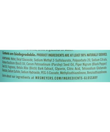 Mrs. Meyer's Clean Day All Purpose Cleaner - Basil Scent 32 Fl Oz | Eco-Friendly International Shipping - Buy Online on GoSupps.com