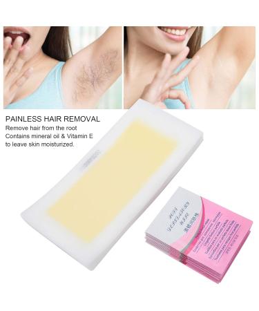 60PC Unisex Wax Strips - Fast-Acting Facial Hair Removal Paper for Legs | Portable & Effective - Buy Online on GoSupps.com