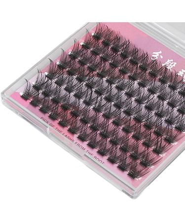 Thick D Curly False Eyelashes 14mm Length Lightweight Easy to Wear Orderly Arranged for Improved Efficiency Suitable for Various Makeup Soft and Skin Friendly Chemical Fiber - Buy Online on GoSupps.com