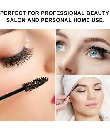 Mascara Wands Bulk Disposable Eyelash Eye Brow Brushes Applicator Spoolie Applicator Lash Extensions Makeup Black Silver Pink Red Tool Set (SILVER 200) SILVER 200 - Buy Online on GoSupps.com