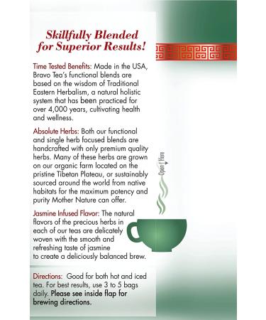 BRAVO TEAS&HERBS Blood Circulation Herbal Tea - Caffeine Free, 20 Count | Natural Wellness - Buy Online on GoSupps.com
