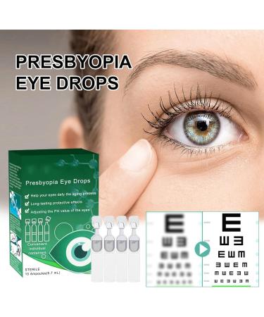 Optivipro Presbyopia Eye Drops Optivipro Eye Drops Presbyopia Recovery Treatment Eye Drops Eye Care Suitable for All Seniors (2pcs) - Buy Online on GoSupps.com