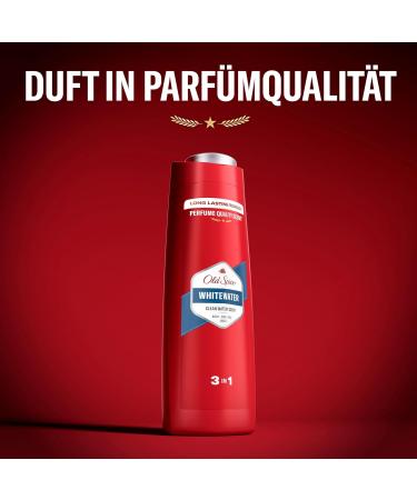 Old Spice WhiteWater 3-in-1 Shower Gel & Shampoo for Men | Fresh Lemon Sandalwood & Amber | 250ml - Long-Lasting Clean | International Shipping Available - Buy Online on GoSupps.com