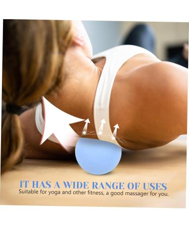 Marmerdo Neck Massage Device - 2 Yoga Relaxation Balls | Deep Fabric Neck & Back Massager | TPE Fitness Foot Gymnastics Ball - International Shipping - Buy Online on GoSupps.com